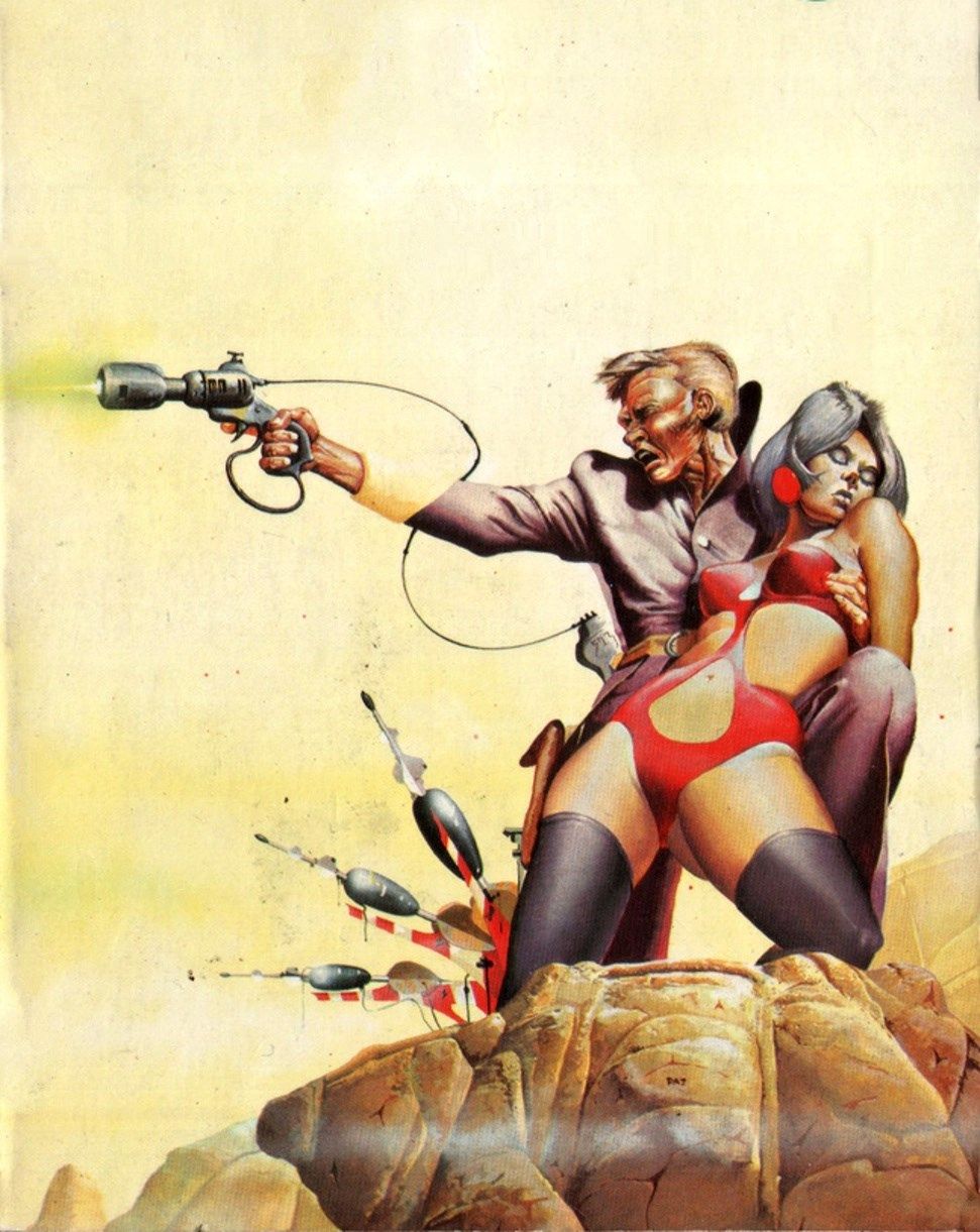 Peter Andrew Jones's Visionary Art Peter Jones - The Mind Cage, 1975. / The Science Fiction Gallery