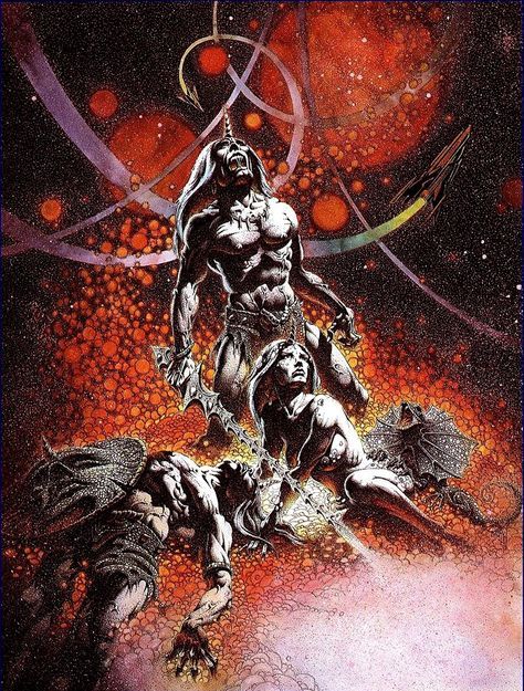 Philippe Caza, The End of a World, 1974.