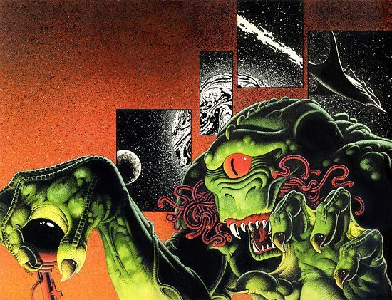 Philippe Caza, The World of Ptavvs by Larry Niven, 1970s.