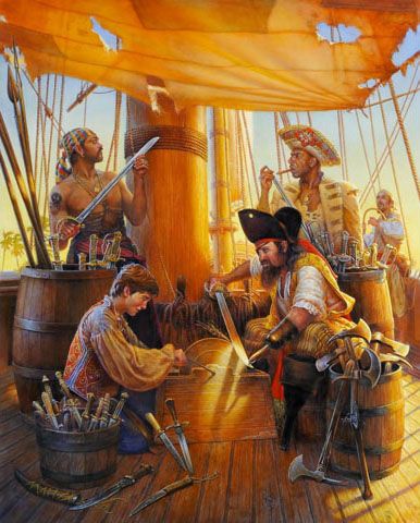 Don Maitz's visual Art Pirates:  #Pirates ~ 