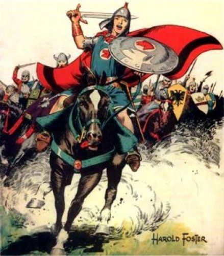 Hal Foster's Covers Art Prince Valiant. Harold Foster (1892-1982)