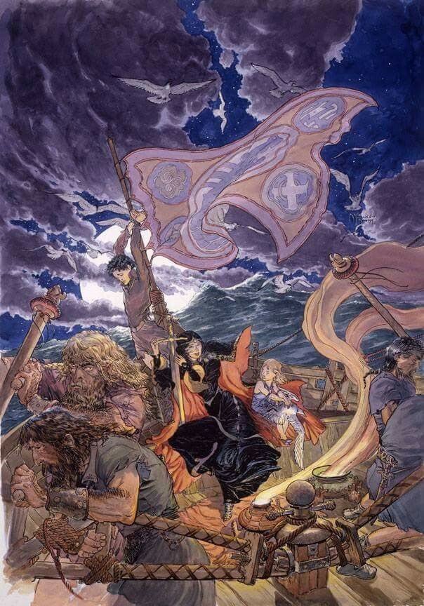 Michael Kaluta's visual Art Prince Valiant