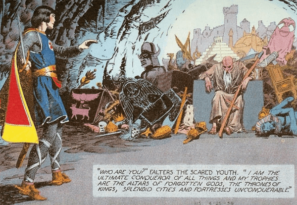 Hal Foster's Covers Art Prince Valiant
