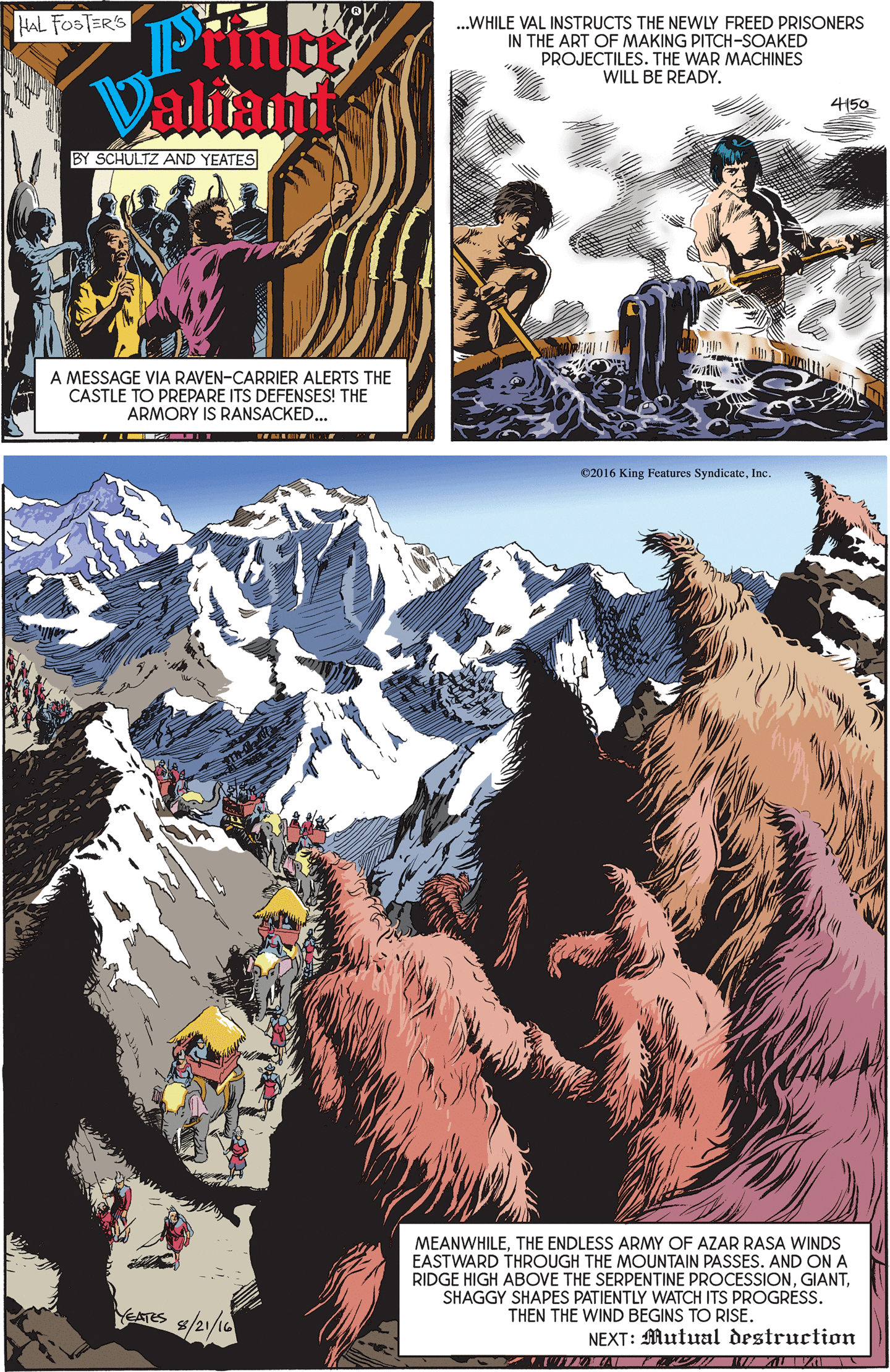 Hal Foster's Covers Art Prince Valiant (70)