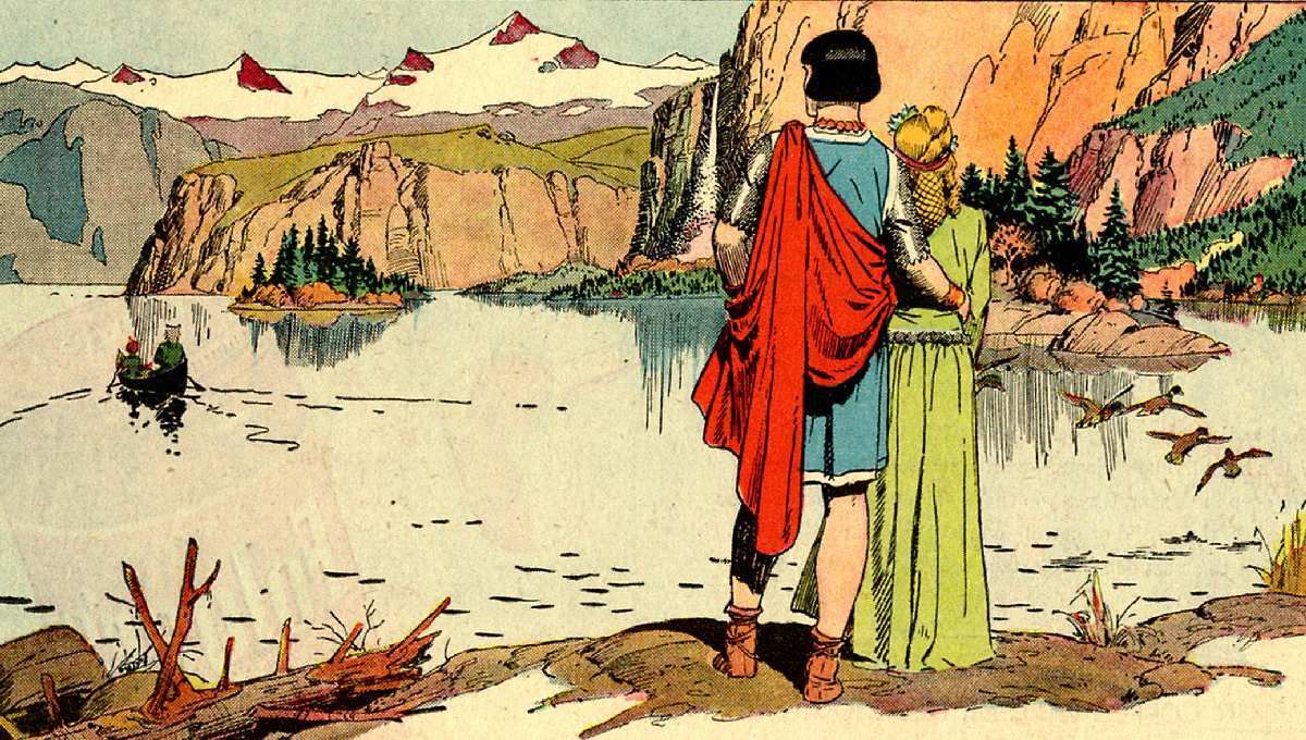 Hal Foster's Covers Art Prince Valiant  all time favorite Sunday read