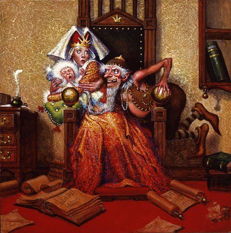 Don Maitz's visual Art RUMPELSTILTSKIN BY DON MAITZ