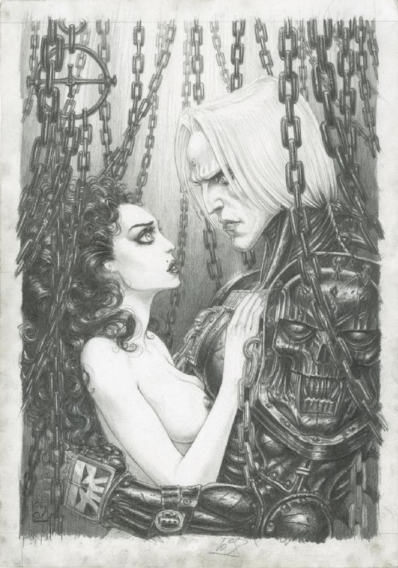Olivier Ledroit's Visionary Art Requiem, Vampire Knight by Olivier Ledroit