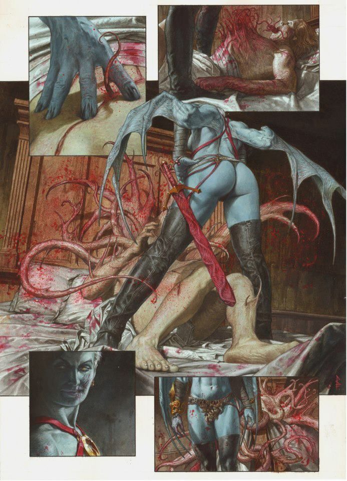 Riccardo Federici. Such disturbing imagery!