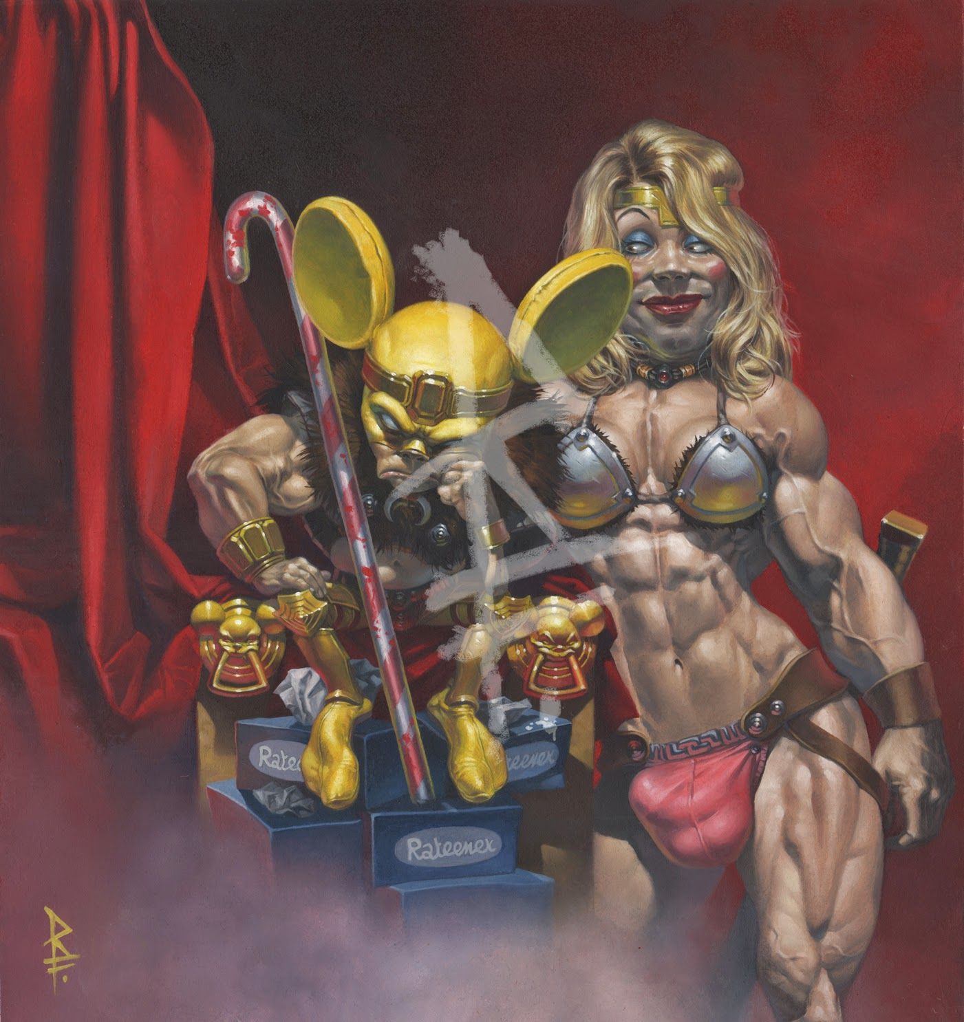 Riccardo Federici - Rat-man - From Riccardo Federici Art