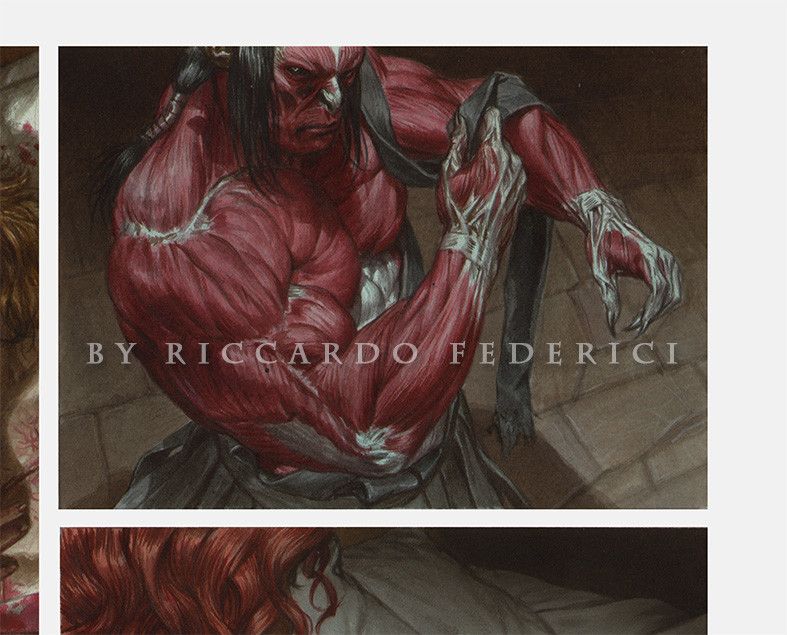 Riccardo Federici, Muscle man.