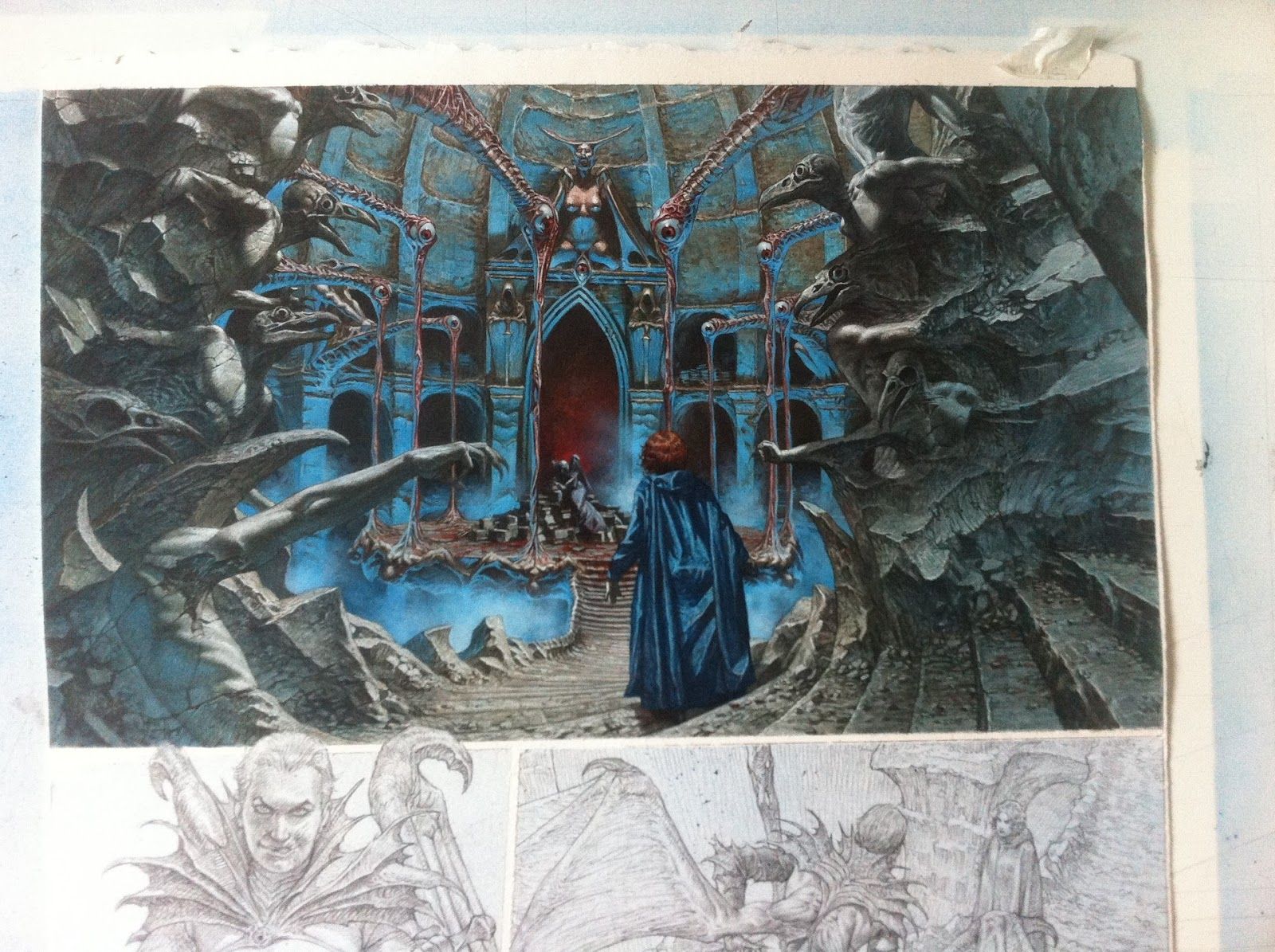 Riccardo Federici, Saria 3, Infernal cathedral.