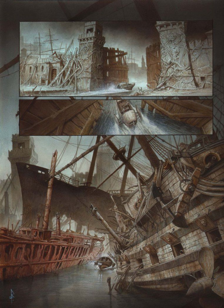 Riccardo Federici, Wordless narrative on DeviantArt.