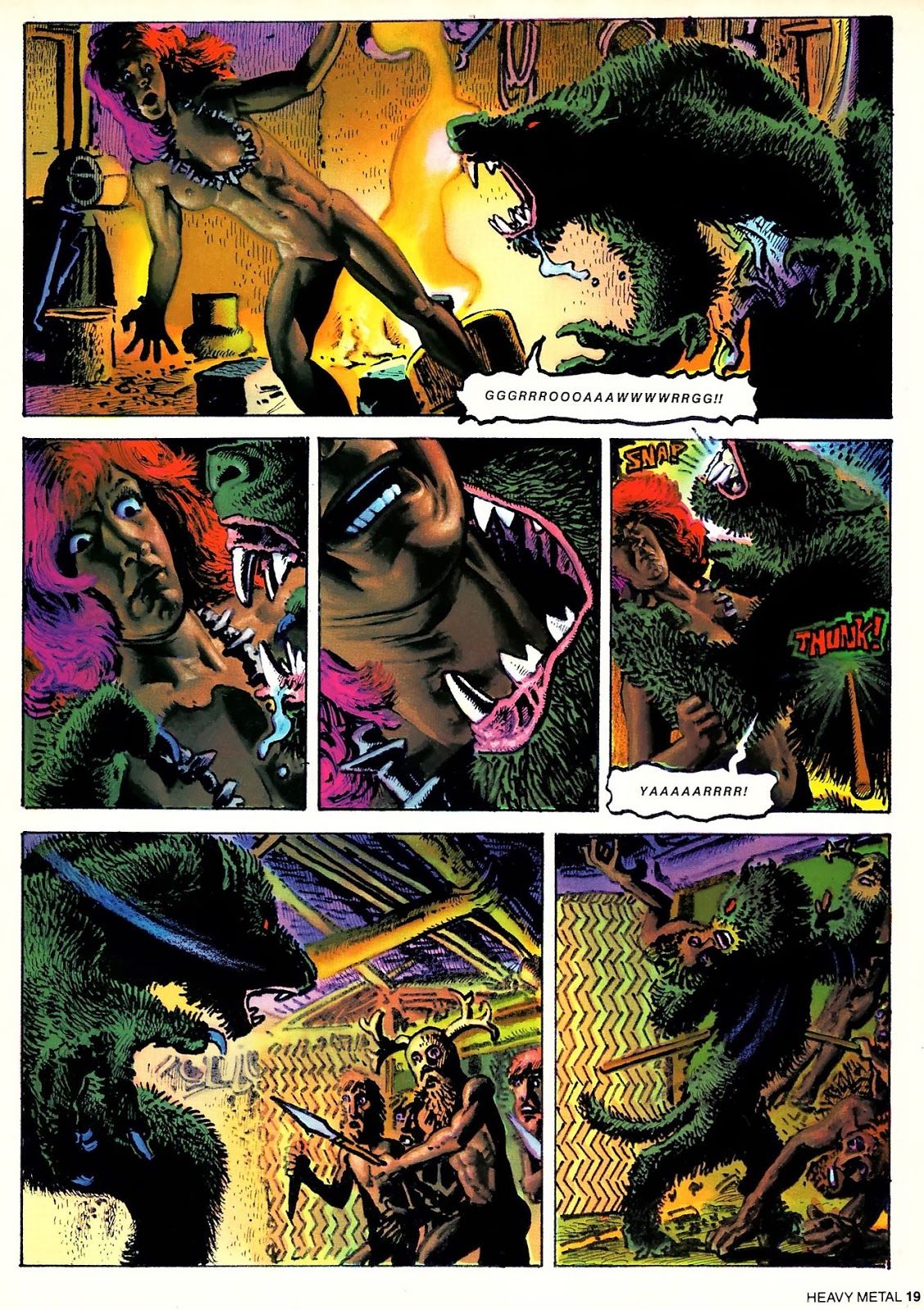 Richard Corben - Roda and the Wolf