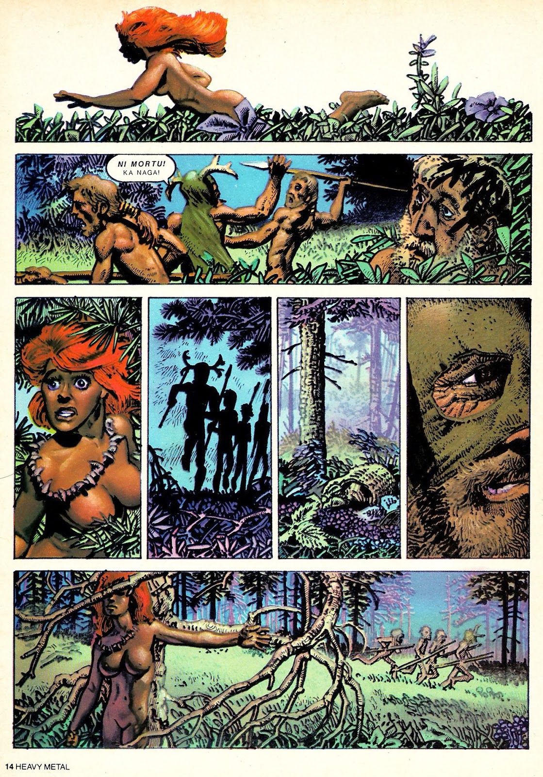 Richard Corben - Roda and the Wolf