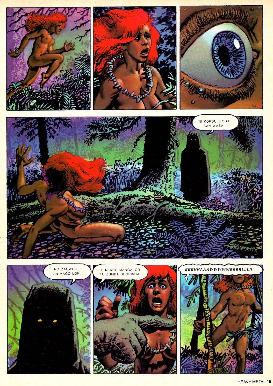 Richard Corben - Roda and the Wolf