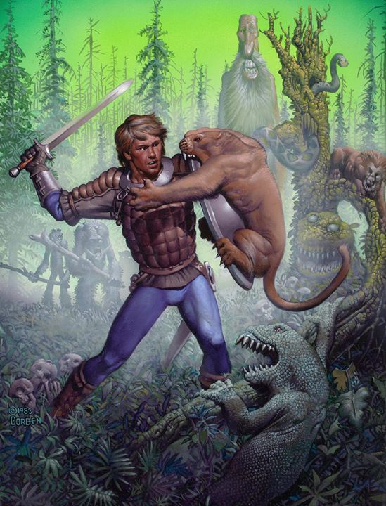 Richard Corben, Forest of Doom, 1983.