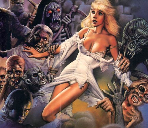 Richard Corben, Spookies Blu-Ray cover art.