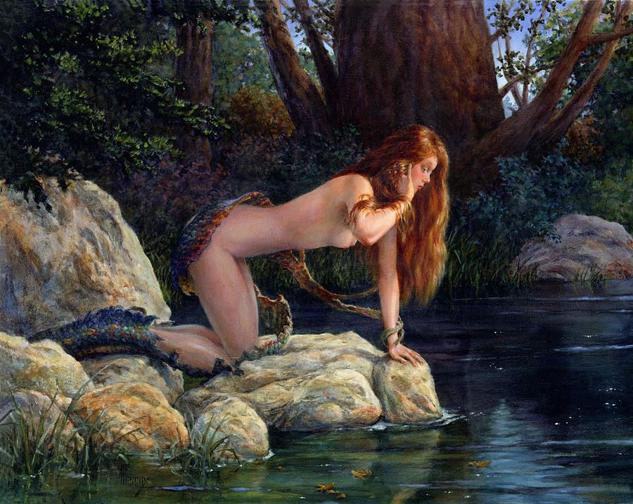 Richard Hescox's visual Art Richard Hescox, Lamia Transformed.