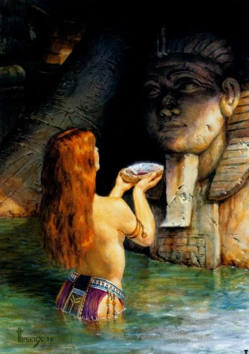 Richard Hescox's visual Art Richard Hescox, Offering.
