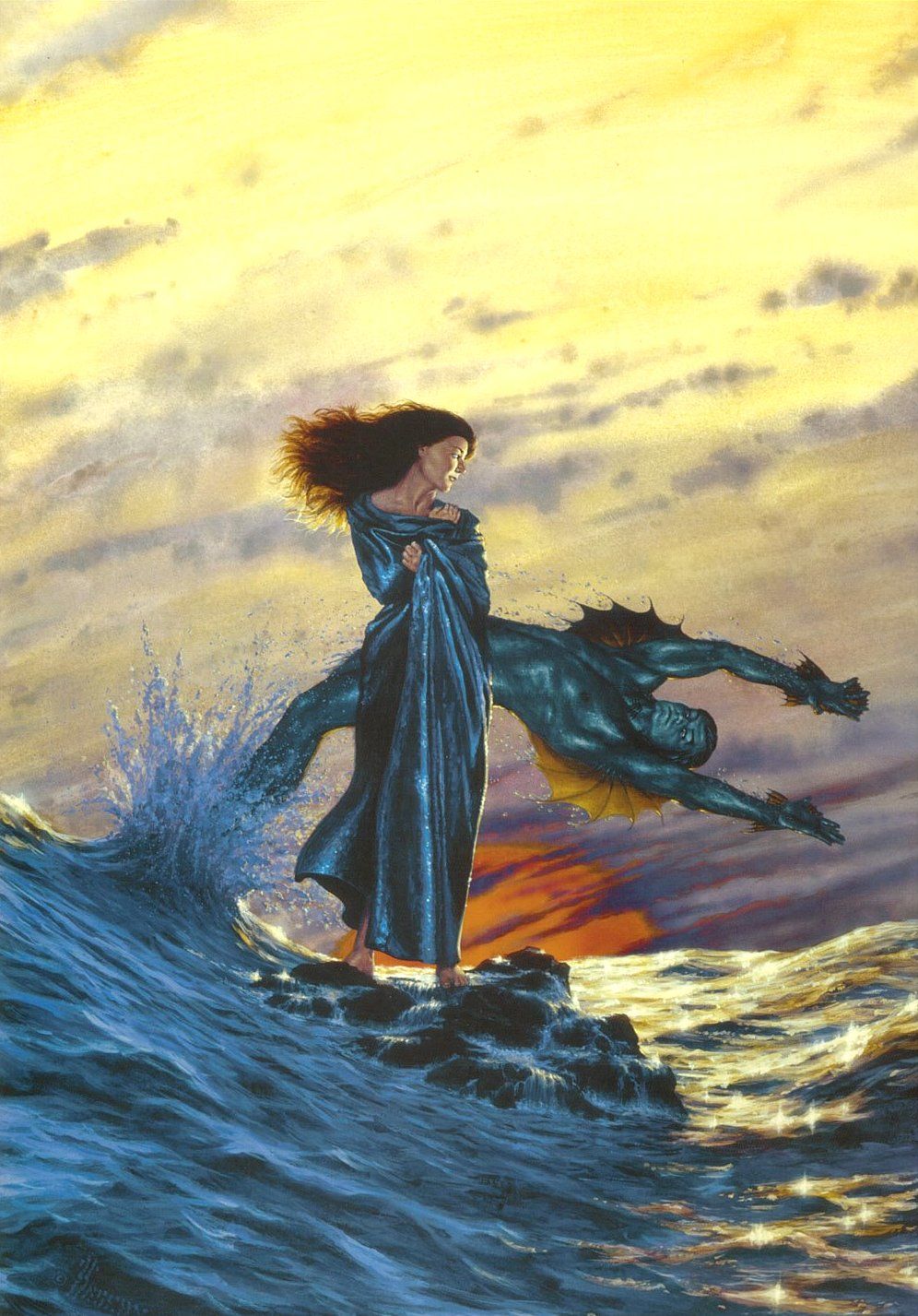 Richard Hescox's visual Art Richard Hescox, Red Sun Over Darkover