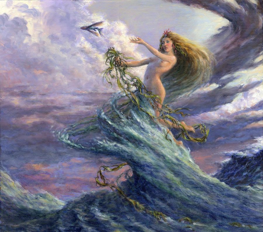 Richard Hescox's visual Art Richard Hescox, The Sea Queen.