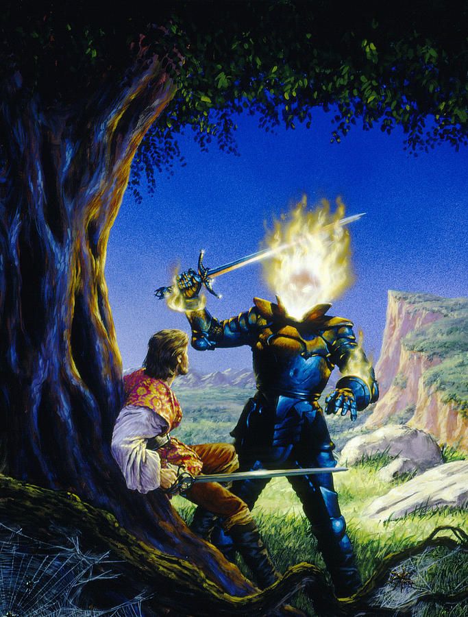 Richard Hescox's visual Art Richard Hescox, The Sorcerer's Son.