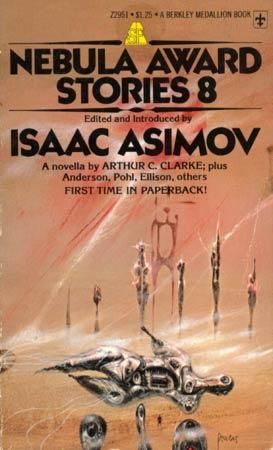 Richard M. Powers's Covers Art Richard M. Powers, Nebula Award Stories 8 edited by Isaac Asimov 1975.