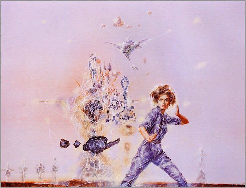 Richard M. Powers's visual Art Richard Powers, 1988 Annual Worlds' Best.