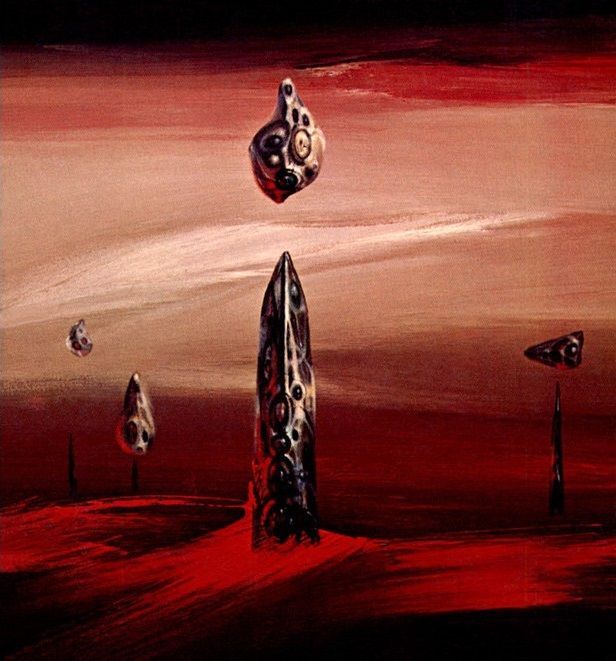 Richard M. Powers's visual Art Richard Powers, At the Narrow Passage by Richard C. Meredith 1975.