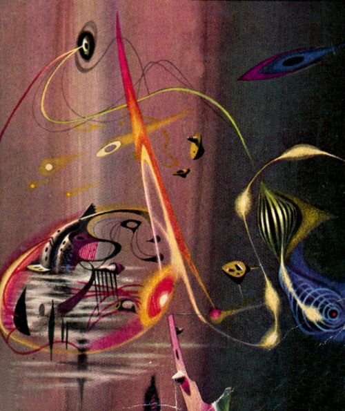 Richard M. Powers's visual Art Richard Powers, Caviar by Theodore Sturgeon 1962.