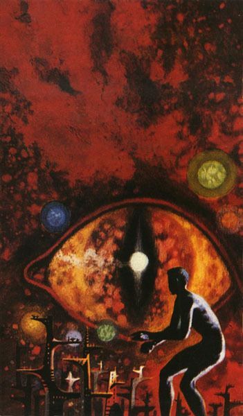 Richard M. Powers's visual Art Richard Powers, Childhood's End by Arthur C. Clarke, 1953.