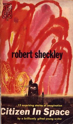 Richard M. Powers's Covers Art Richard Powers, Citizen in Space 1955.