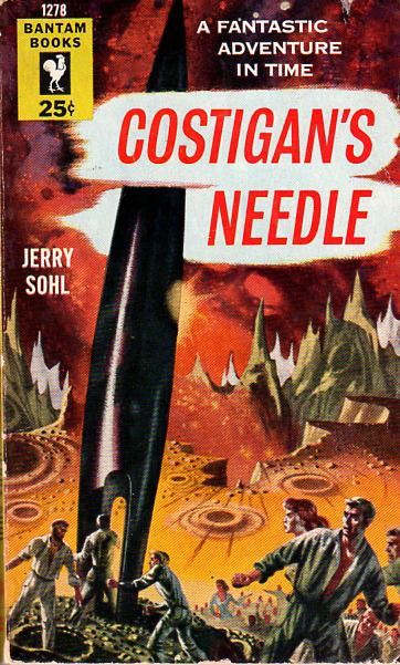 Richard M. Powers's Covers Art Richard Powers, Costigan’s Needle by Jerry Sohl 1954.