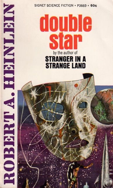 Richard M. Powers's Covers Art Richard Powers, Double Star by Robert A. Heinlein 1968.