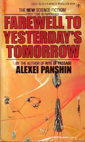 Richard M. Powers's Covers Art Richard Powers, Farewell to Yesterday’s Tomorrow by Alexei Panshin 1975.
