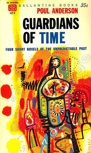 Richard M. Powers's Covers Art Richard Powers, Guardians of Time 1960.