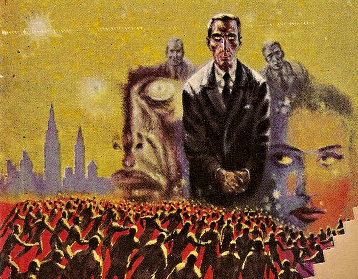 Richard M. Powers's visual Art Richard Powers, Messiah by Gore Vidal, 1954.