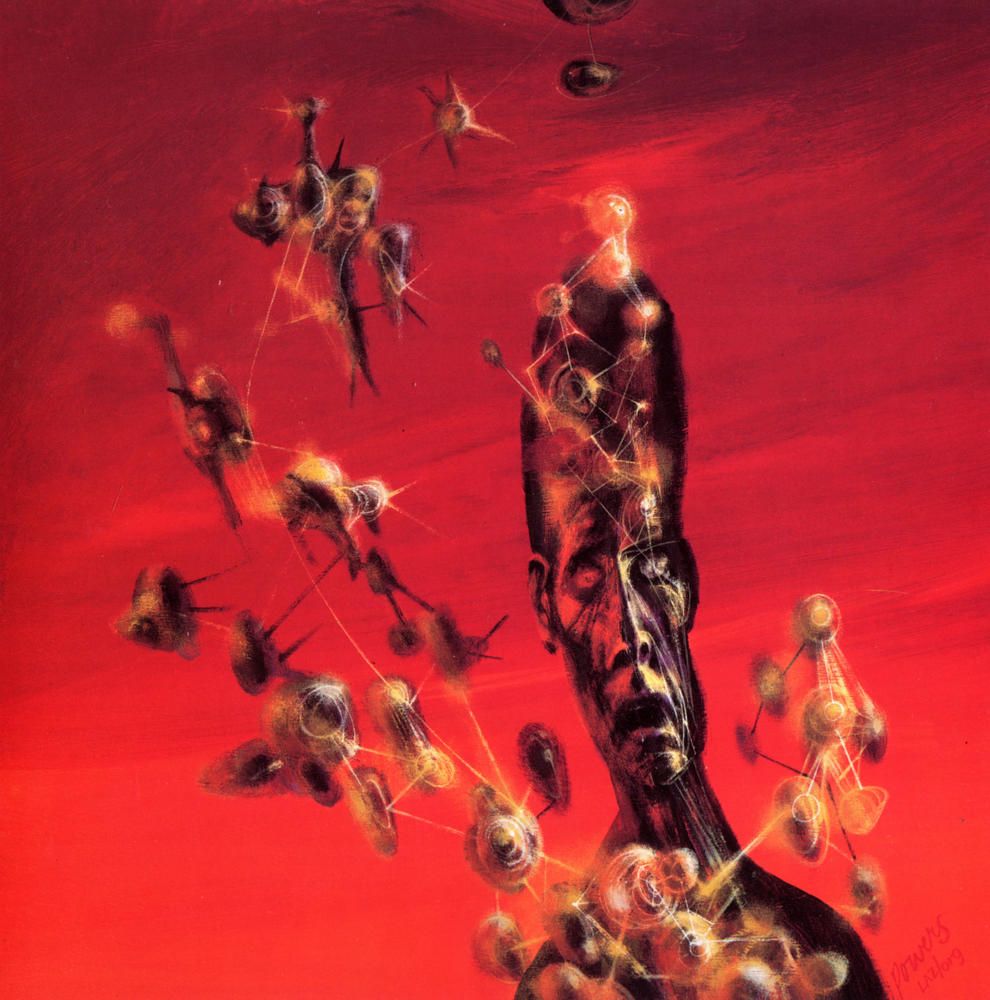 Richard M. Powers's visual Art Richard Powers, Night of Light by Philip Jose Farmer 1972.