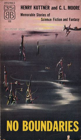 Richard M. Powers's Covers Art Richard Powers, No Boundaries, 1955.