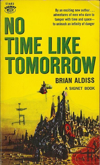 Richard M. Powers's Covers Art Richard Powers, No Time Like Tomorrow by Brian Aldiss, 1959.