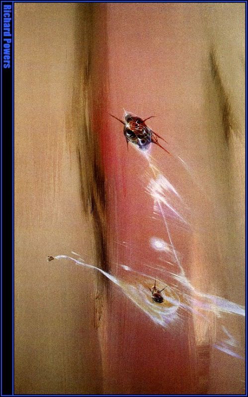 Richard M. Powers's visual Art Richard Powers, Tau Zero by Poul Anderson, 1976.