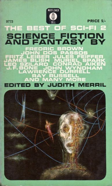 Richard M. Powers's Covers Art Richard Powers? The Best of Sci-Fi 2 (UK), 1964.