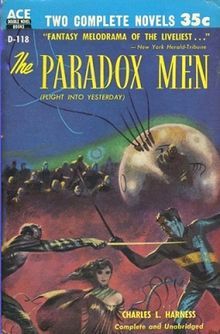 Richard M. Powers's Covers Art Richard Powers, The Paradox Men by Charles L. Harness.