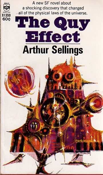 Richard M. Powers's Covers Art Richard Powers, The Quy Effect by Arthur Sellings 1967.