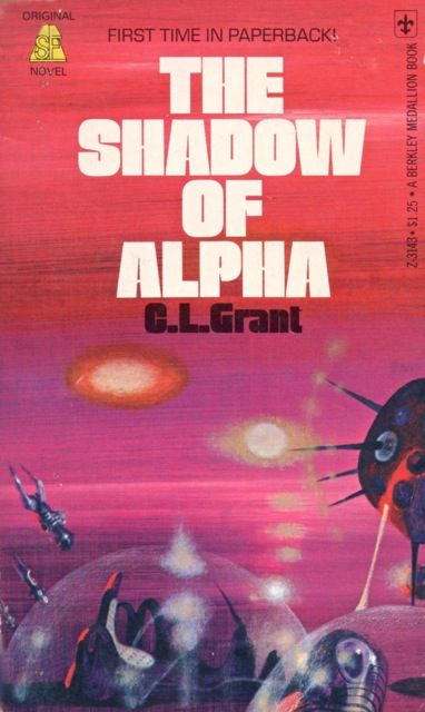 Richard M. Powers's Covers Art Richard Powers, The Shadow of Alpha by Charles L. Grant, 1976.