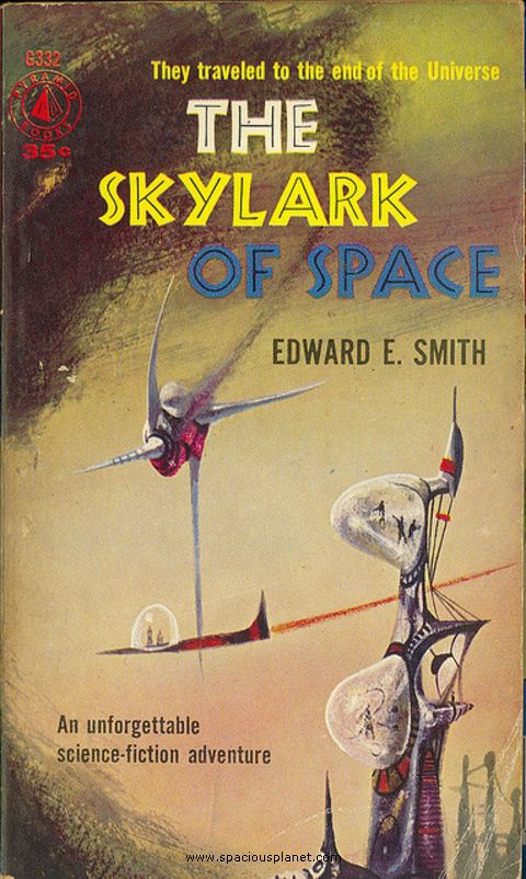 Richard M. Powers's Covers Art Richard Powers, The Skylark of Space by Edward E. Smith.