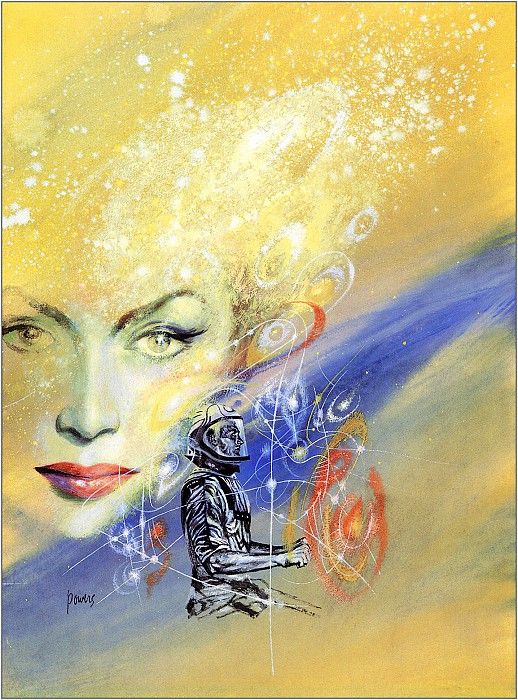 Richard M. Powers's visual Art Richard Powers, The Star of Life by Edmond Hamilton, 1959.