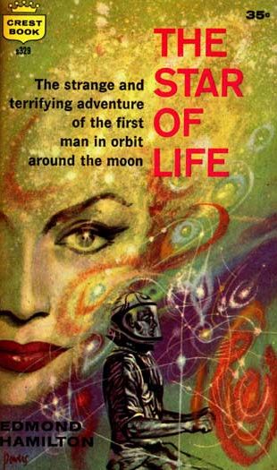 Richard M. Powers's Covers Art Richard Powers, The Star of Life by Edmond Hamilton 1959.