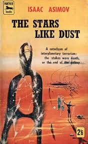 Richard M. Powers's Covers Art Richard Powers, The Stars Like Dust (UK) by Isaac Asimov.