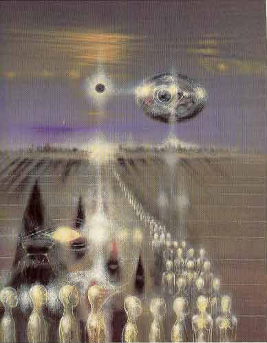 Richard M. Powers's visual Art Richard Powers, The Ugly Swans by Arkady & Boris Strugatsky, 1979.